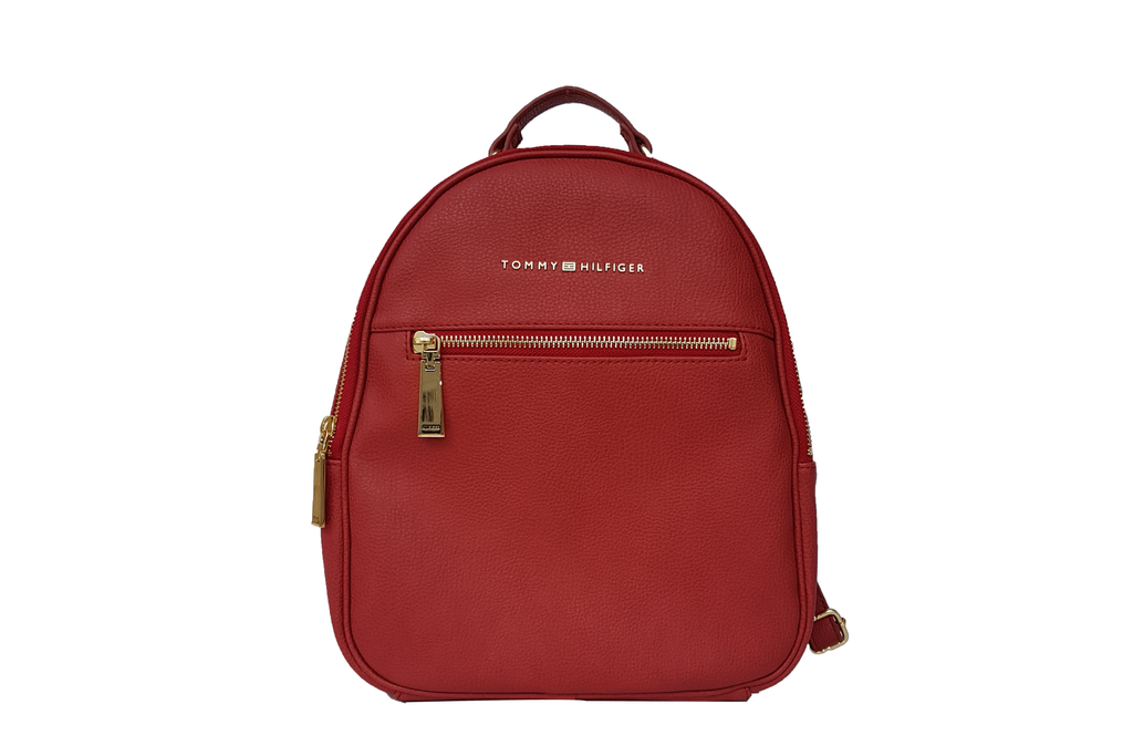 tommy hilfiger mini backpack red