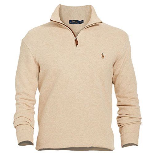 polo ralph lauren estate rib half zip