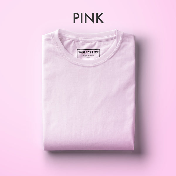 mens light pink graphic tee