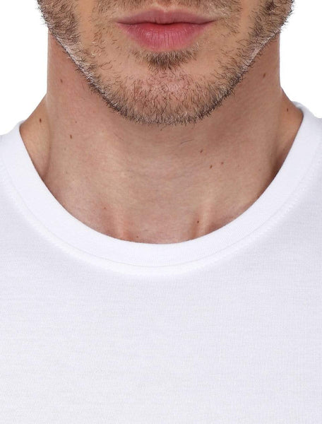 Men's round neck white full sleeves t-shirt – Wolfattire