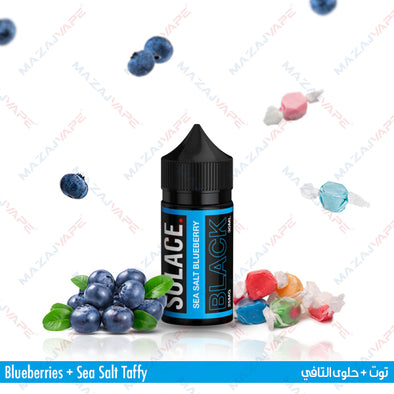 Solace Black -  Sea Salt blueberry - vaporclub