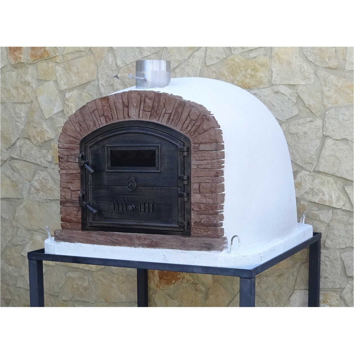 Authentic Pizza Ovens - Ventura Premium Red Brick Wood 