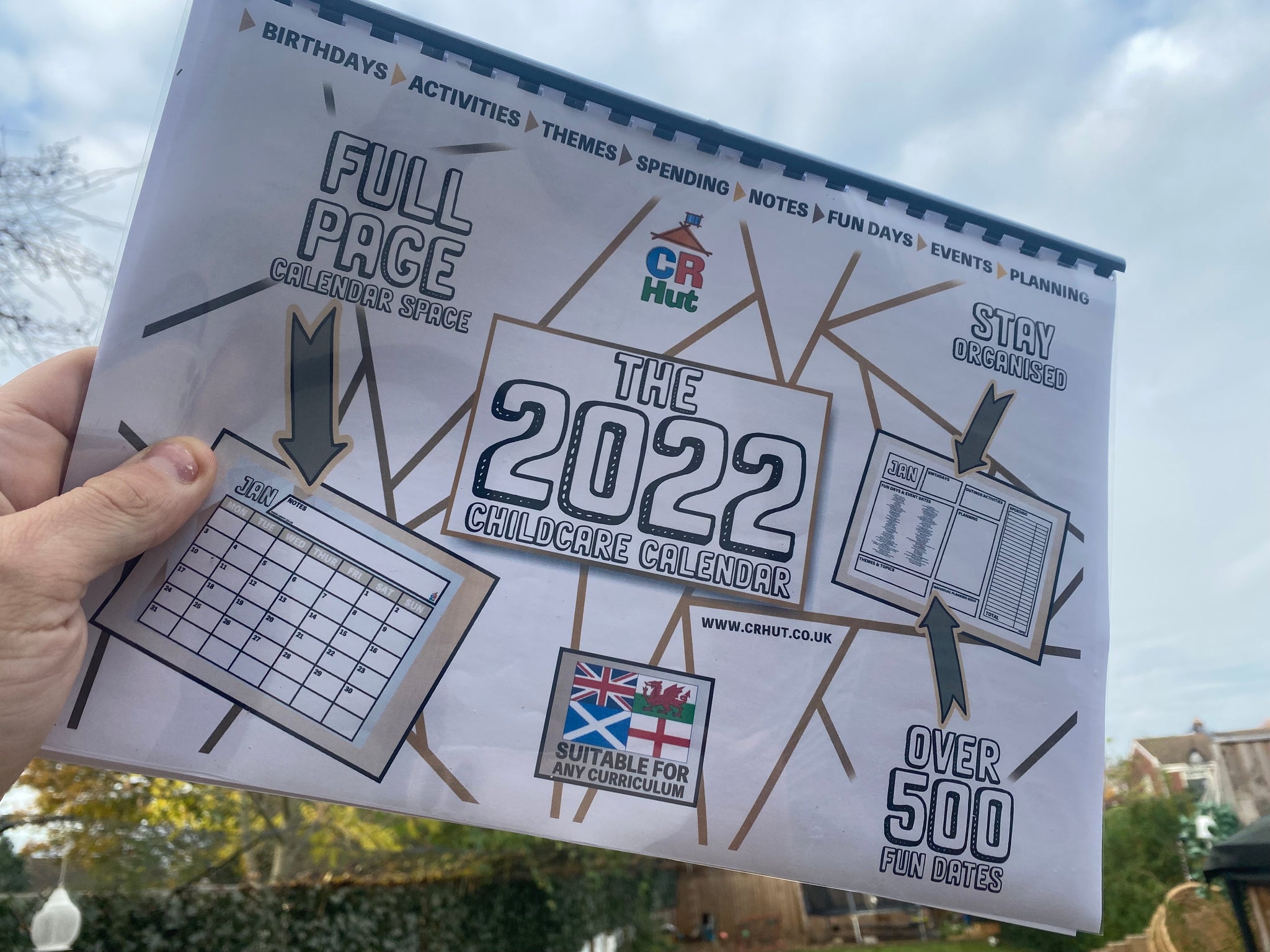 New! The 2022 Childcare Calendar| Cr Hut