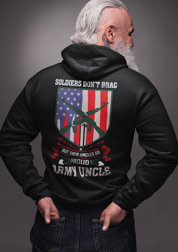 Unisex Soldiers Printed Hoodie
