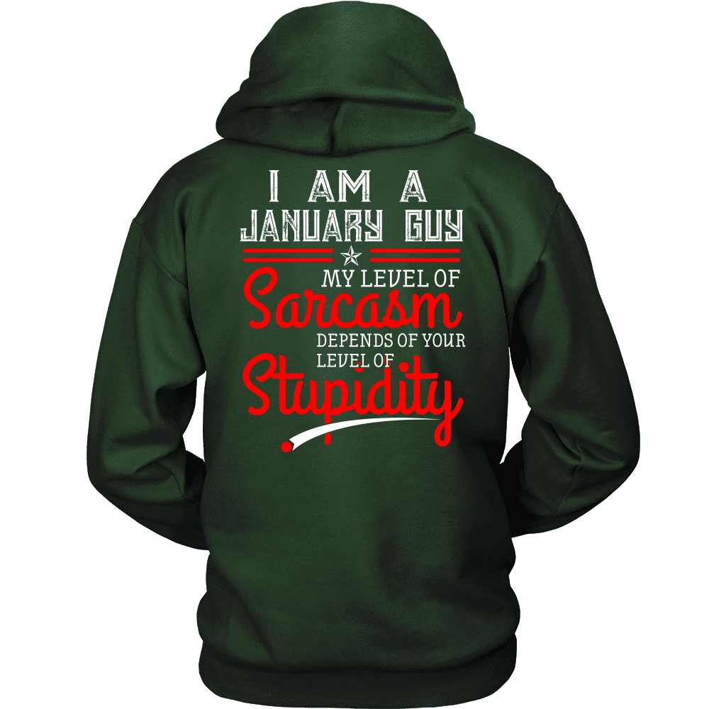 january guy hoodie