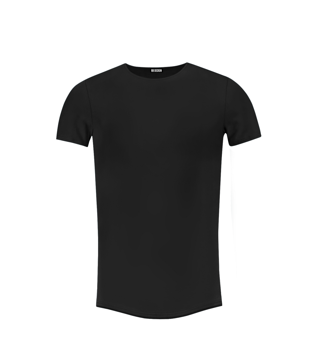 plain longline t shirt