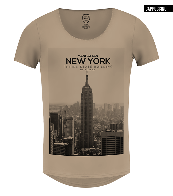 1) Men's T-shirt New Manhattan Fifth Avenue Graphic color opti – RB Design Store