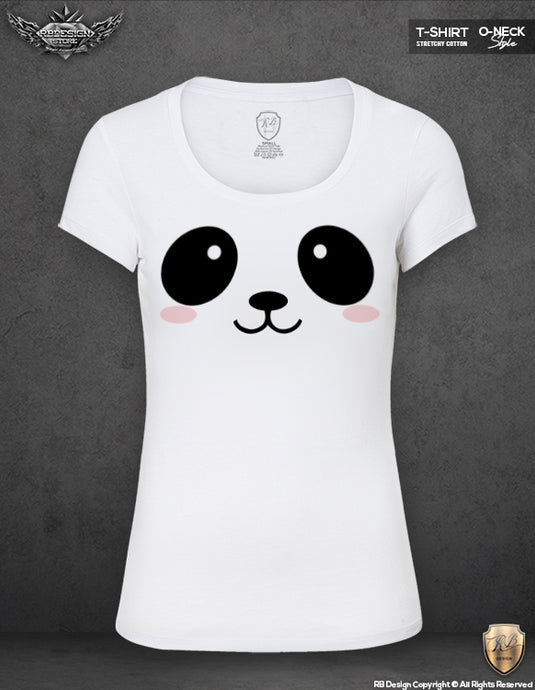 panda t shirt women's