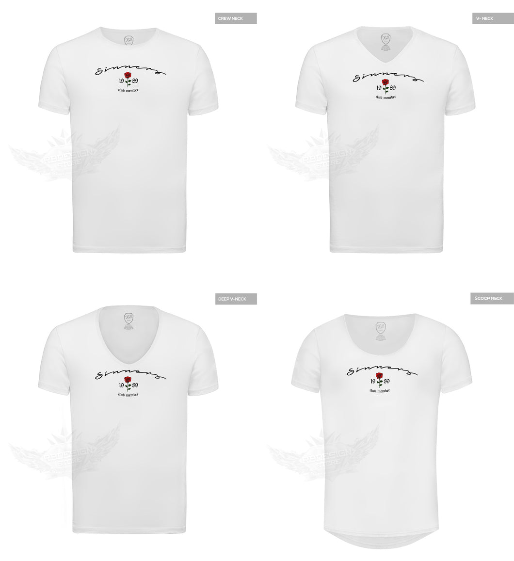 Mens White T Shirts Designer