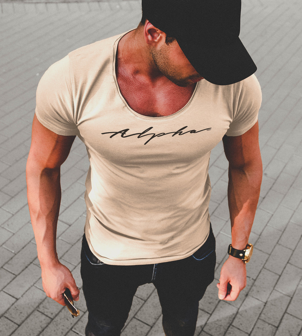 Alpha Casual Men's T-shirt Muscle Fit / Color Option / MD885 – RB ...