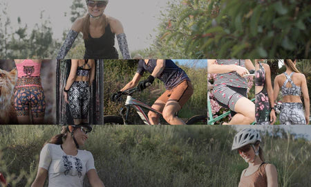 Image showcasing stylish and functional designs of SheBeest padded womens cycling shorts