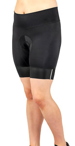 Women's Petunia Black Cycling Padded Short | Shebeest | Shebeest