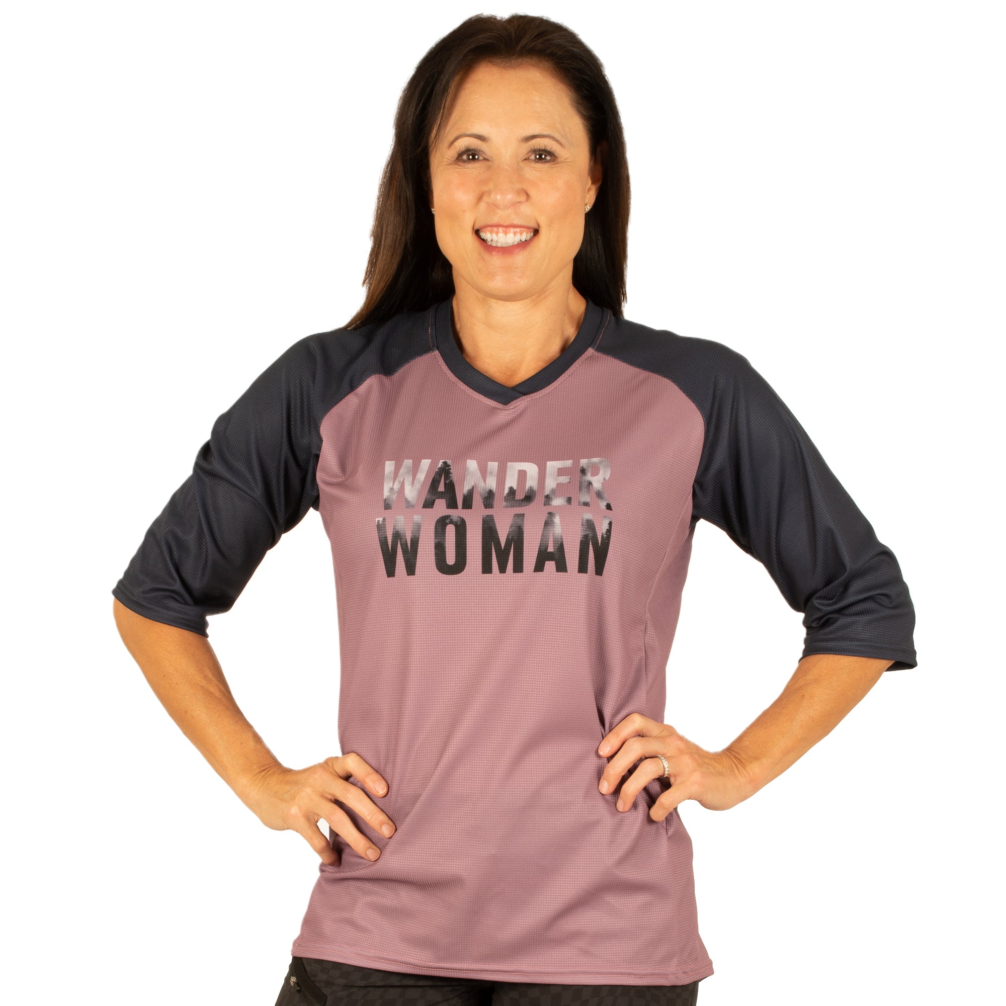 Wander Women Rally 3/4 Sleeve MTB Jersey