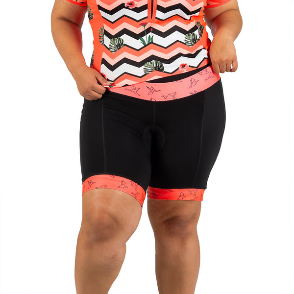 plus size cycling shorts padded