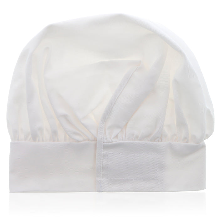 Child's Adjustable White Twill Chef's Hat — Kitchen Supply Wholesale