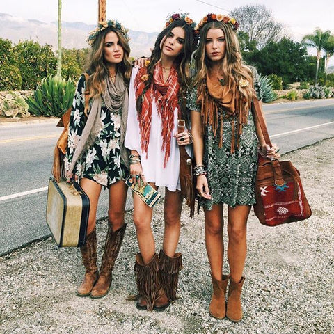 boho 60s fashion