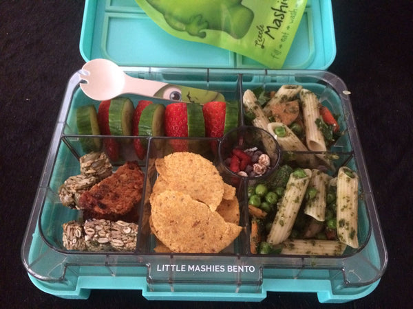 Little Mashies Healthy Kids Lunch Idea