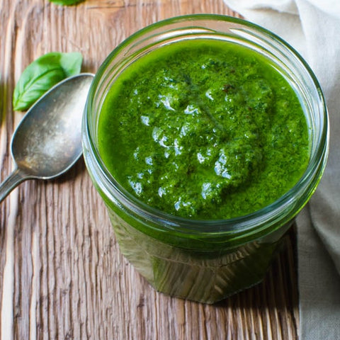 Pesto with Pine Nuts