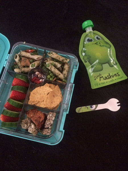 Little Mashies Healthy Kids Lunch Idea