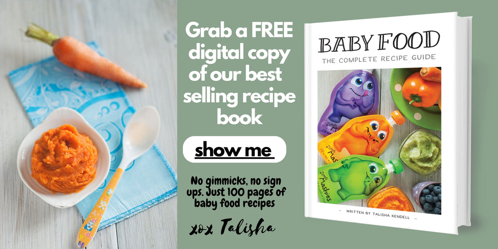 Baby food Recipe Book by Little Mashies, Carrot Puree