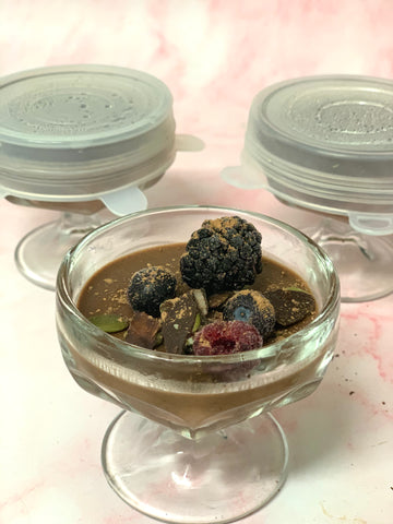 Healthy Kids Chocolate Coconut Panna Cotta pic