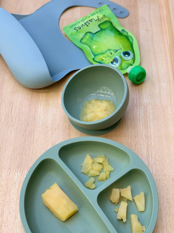 Baby led weaning pear recipe