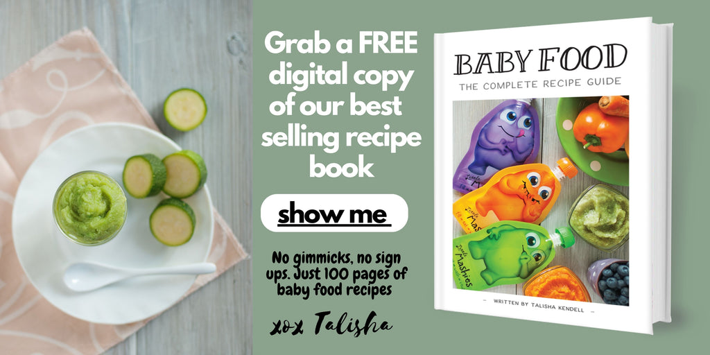 Baby food Recipe Book by Little Mashies, Zucchini Puree