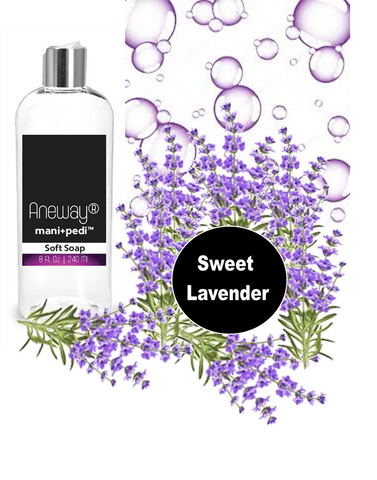 Aneway Mani + Pedi CARE Soft Soap Lavender