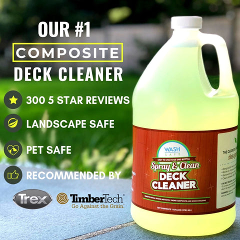 How To Clean A Trex Composite Deck