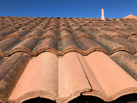 Tile Roof Dry After Cleaning