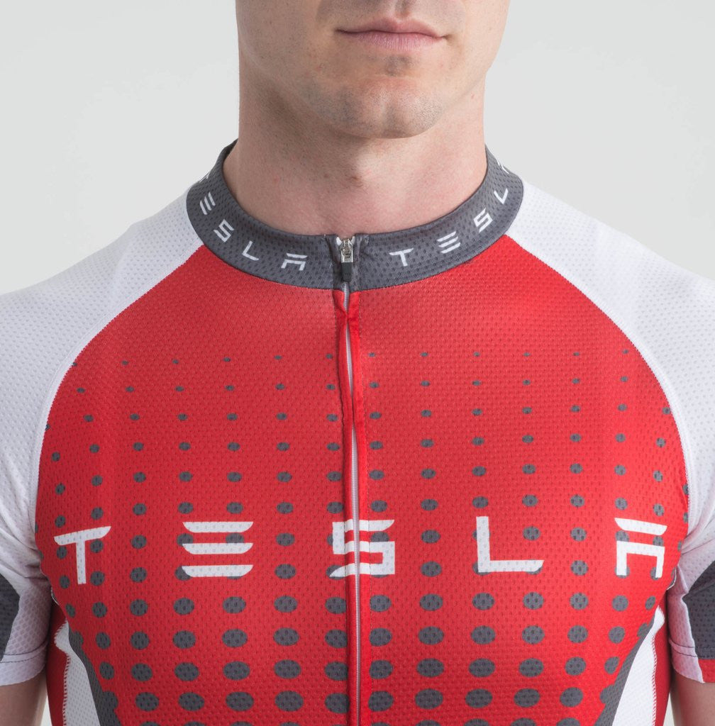 tesla bike jersey