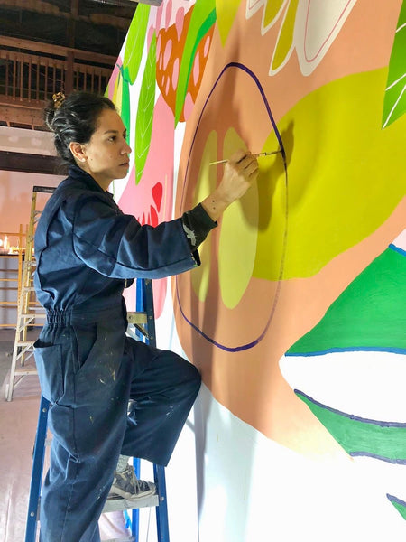 Fernanda Martinez La Tinta Art Mural Painting