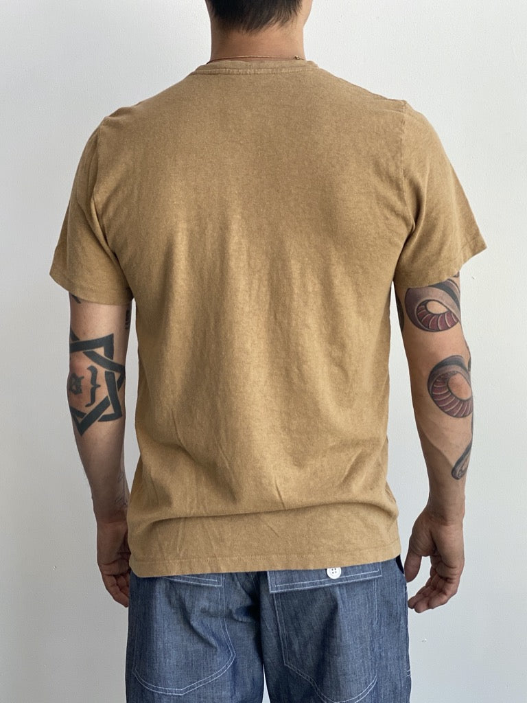 Jungmaven Unisex Baja Pocket Tee Coyote Brown Hemp Organic Cotton Burke Mercantile