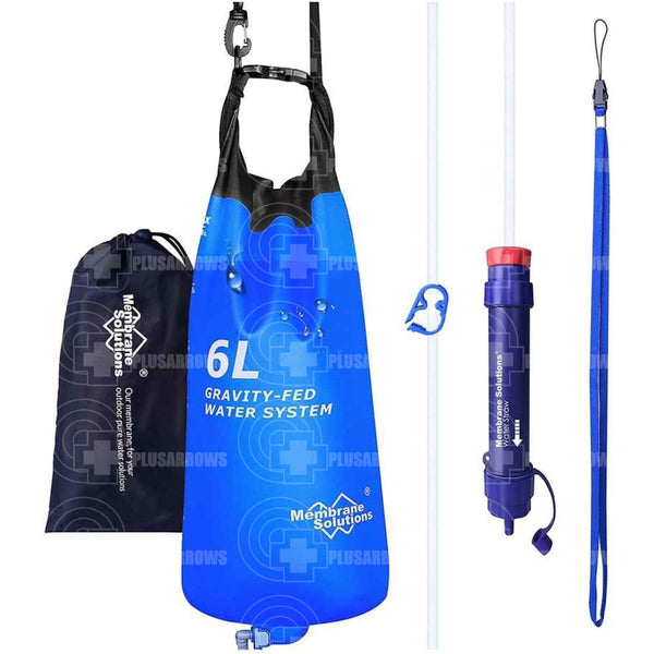 Membrane Solutions Survival Gear Water Filter Straw 4 Stage