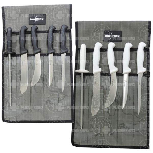 3 Piece Set of 9 Throwing Knives with Nylon Carry Case Rain