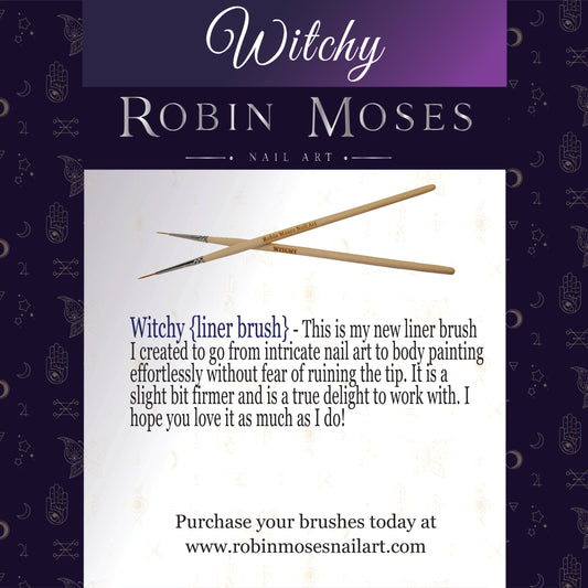 The Wand Nail Art Brush for Fine Lining By Robin Moses – RobinMoses