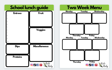 School Lunch Planning
