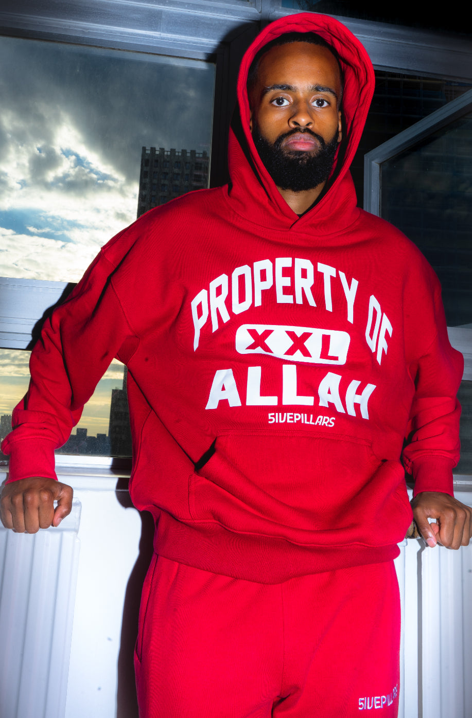 ❌VENDIDA❌ Hoodie PROPERTY OF ALLAH Reprint en buzo hanes Talle S