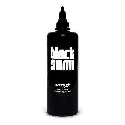 Intenze Japaneze Tattoo Ink - Black Sumi - 12oz