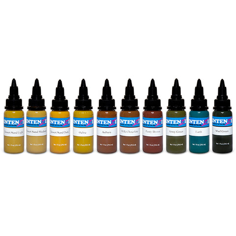 54 Color Set - Intenze Tattoo Inks