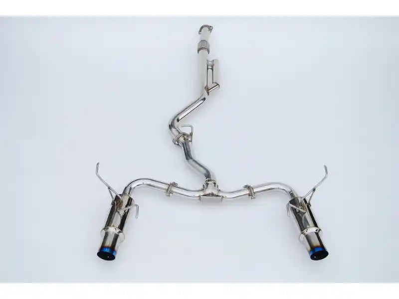 Invidia Dual N1 Titanium burnt tip Cat-back Exhaust - Subaru WRX 2022+