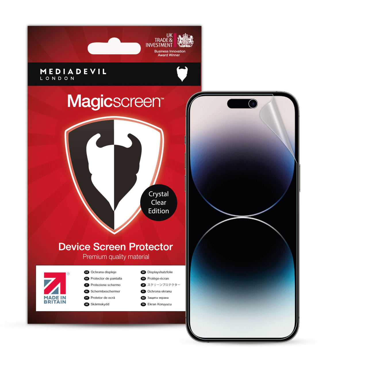 iPhone 15 Pro Screen Protector (Ultra-Tough, Glass Free)