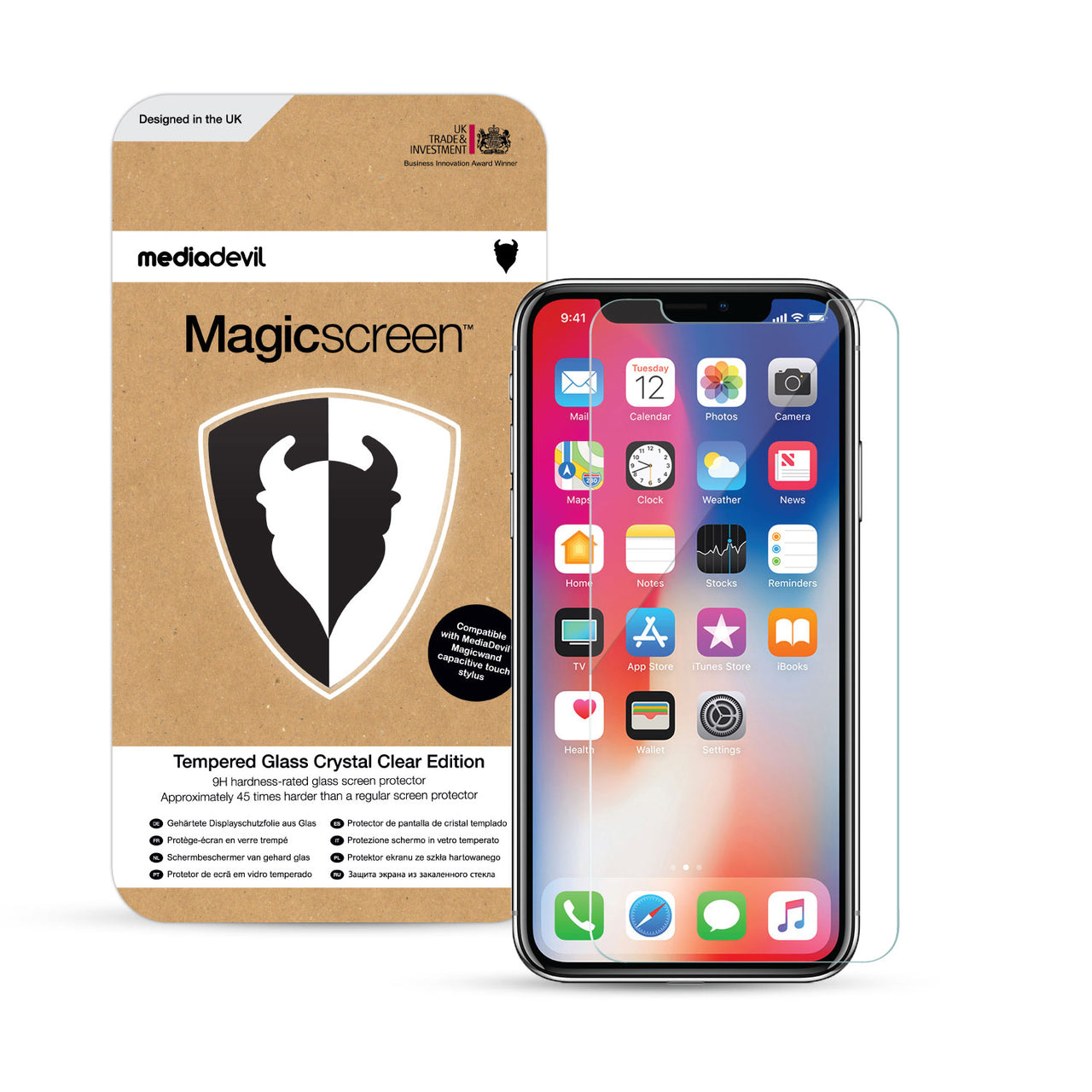 Pack Verre Trempé Protection Ecran pour iPhone -100% Intégral 13 12 11 XR  SE 7/8 