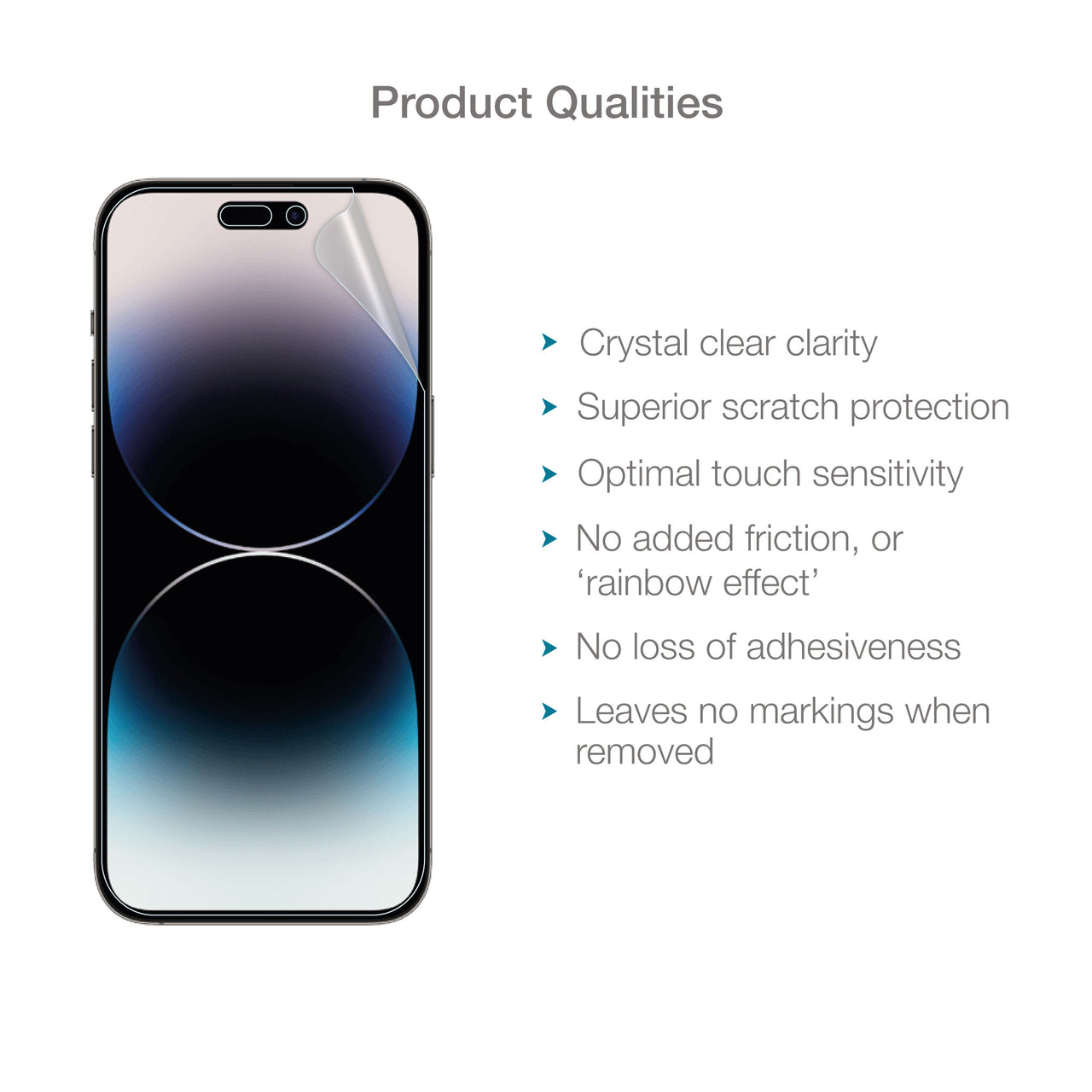 iPhone 14 Pro Ultra-Tough Tempered-Glass Screen Protector