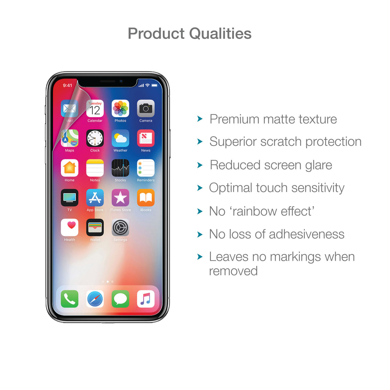 Anti-Glare Screen Protector for iPhone 12 Pro Max - Tempered Glass Matte 3D  Curved Edge Anti-Fingerprint Case Friendly 9H Hardness V2Q Compatible With iPhone  12 Pro MAX Model 