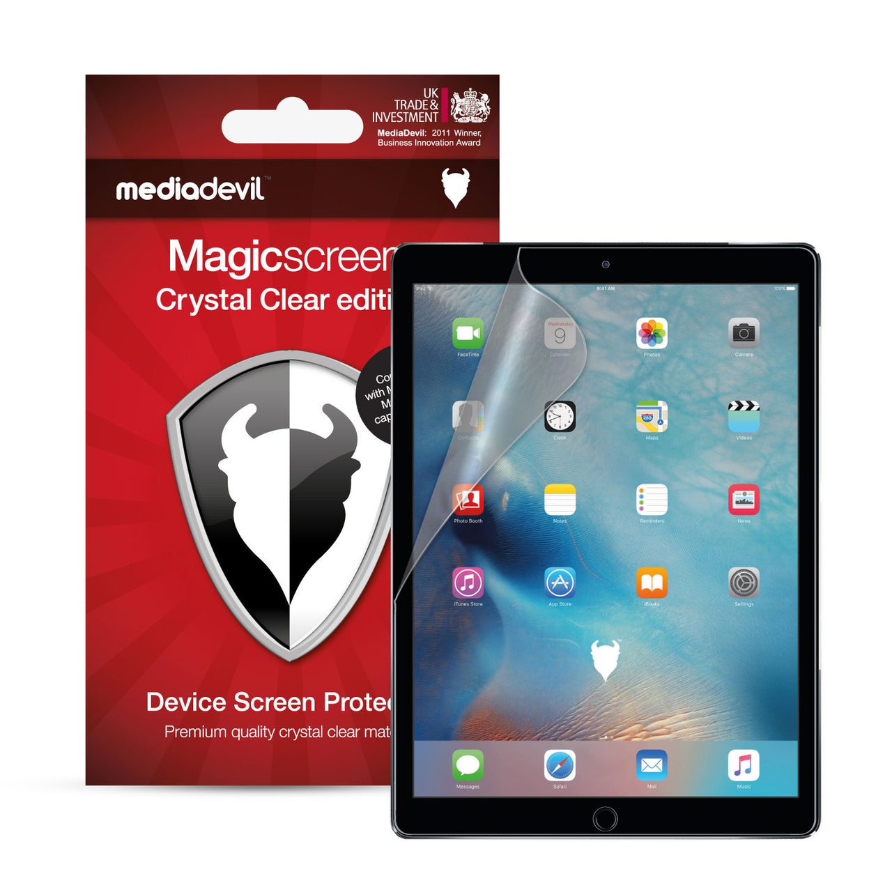 Protecteur d'écran mat antireflet pour Apple iPad Pro 11 2020/2018 [2-Pack]  Film PET Premium (Non Gl) 