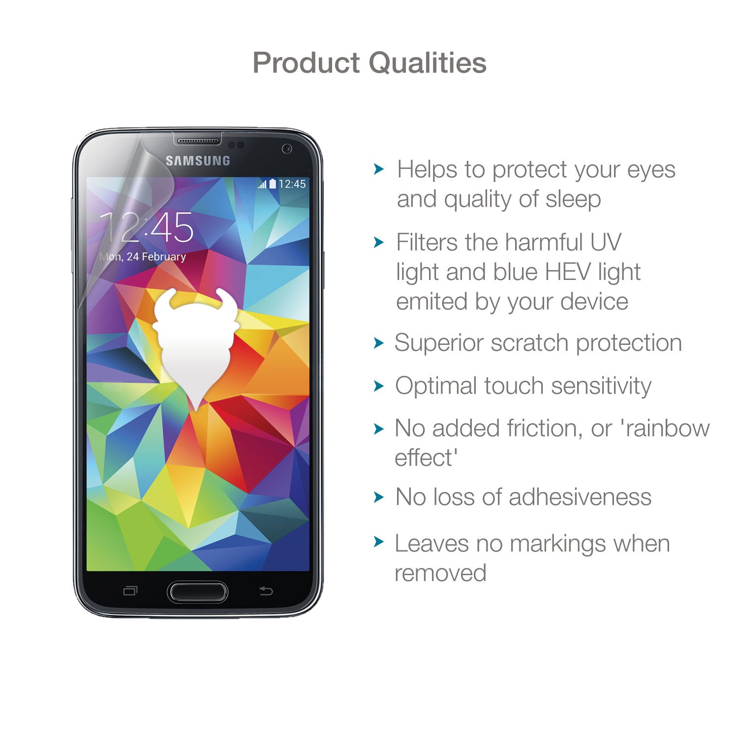 Nederigheid leven herten Samsung Galaxy S5 Screen Protector (Blue Light Filter) – MediaDevil