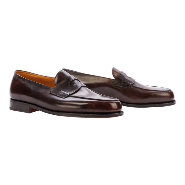 John Lobb Philip II in Dark Brown Museum Calf – WJ & Co.