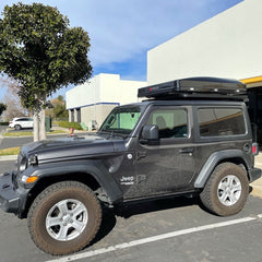 Jeep JK with Rhino Rack Pioneer Platform and iKamper