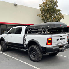 Ram Power Wagon with Yakima Overhaul Rack and iKamper Skycamp RTT